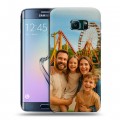 Дизайнерский силиконовый чехол для Samsung Galaxy S6 Edge чехол с фото
