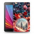 Дизайнерский силиконовый чехол для Huawei MediaPad T2 7.0 Pro Новый год