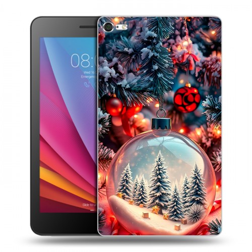 Дизайнерский силиконовый чехол для Huawei MediaPad T2 7.0 Pro Новый год