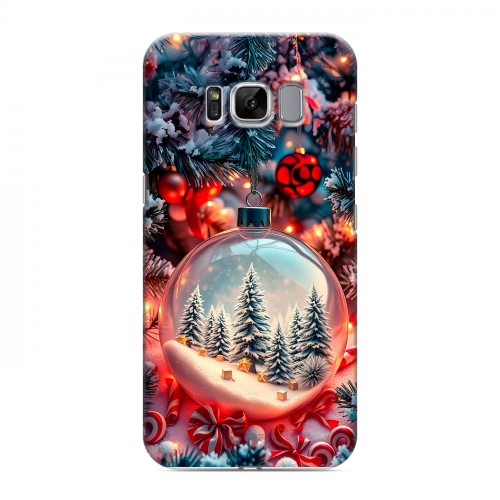 Дизайнерский силиконовый чехол для Samsung Galaxy S8 Новый год