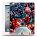 Дизайнерский пластиковый чехол для Ipad 2/3/4 Новый год