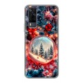 Дизайнерский пластиковый чехол для Vivo Y31 Новый год
