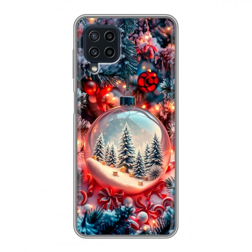 Дизайнерский силиконовый чехол для Samsung Galaxy A22 Новый год