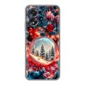 Дизайнерский пластиковый чехол для OPPO A38 4G Новый год