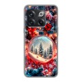 Дизайнерский пластиковый чехол для OnePlus 10T Новый год