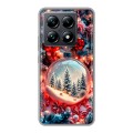 Дизайнерский силиконовый чехол для Xiaomi 14T Pro Новый год