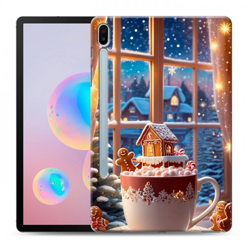 Дизайнерский силиконовый чехол для Samsung Galaxy Tab S6 Новый год