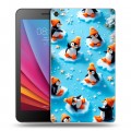 Дизайнерский силиконовый чехол для Huawei MediaPad T2 7.0 Pro Новый год