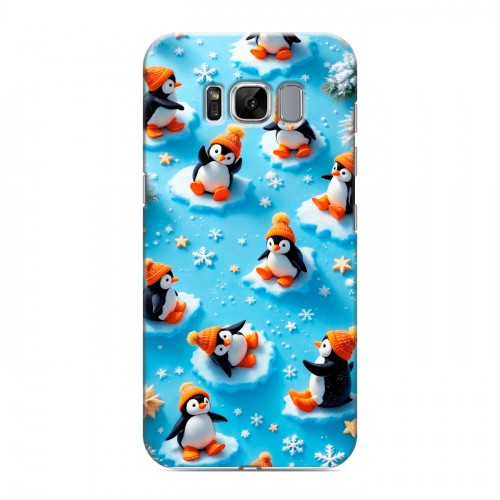 Дизайнерский силиконовый чехол для Samsung Galaxy S8 Новый год