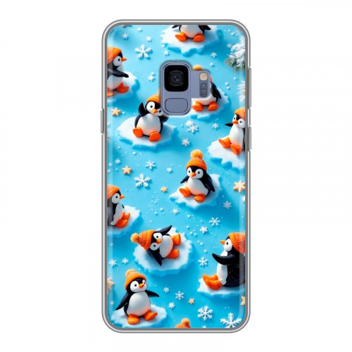 Дизайнерский силиконовый чехол для Samsung Galaxy S9 Новый год