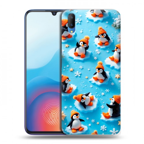 Дизайнерский пластиковый чехол для Vivo V11 Новый год