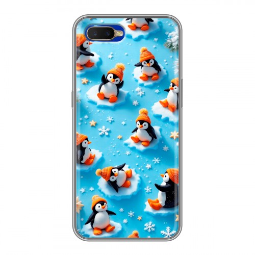 Дизайнерский силиконовый чехол для OPPO RX17 Neo Новый год