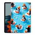 Дизайнерский силиконовый чехол для Samsung Galaxy Tab S7 Новый год