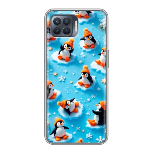 Дизайнерский силиконовый чехол для OPPO Reno4 Lite Новый год