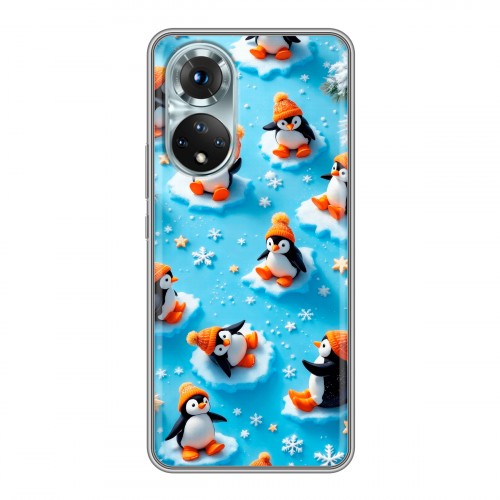 Дизайнерский силиконовый чехол для Huawei Honor 50 Новый год