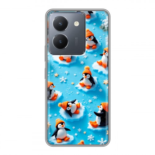 Дизайнерский силиконовый чехол для Vivo Y36 Новый год