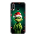 Дизайнерский силиконовый чехол для Vivo Y19 Гринч Новый год Рождество