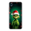 Дизайнерский силиконовый чехол для Vivo Y91C Гринч Новый год Рождество