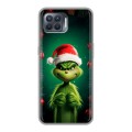 Дизайнерский силиконовый чехол для OPPO Reno4 Lite Гринч Новый год Рождество