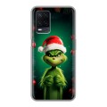 Дизайнерский силиконовый чехол для OPPO A54 Гринч Новый год Рождество
