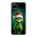 Дизайнерский силиконовый чехол для Realme C21Y Гринч Новый год Рождество