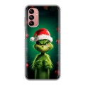 Дизайнерский пластиковый чехол для Samsung Galaxy A04s Гринч Новый год Рождество