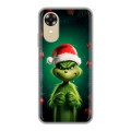 Дизайнерский силиконовый чехол для OPPO A17k Гринч Новый год Рождество