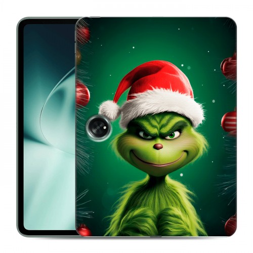Дизайнерский силиконовый чехол для OnePlus Pad Гринч Новый год Рождество
