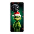 Дизайнерский силиконовый чехол для OnePlus 11 Гринч Новый год Рождество