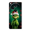 Дизайнерский пластиковый чехол для OPPO Find N3 Гринч Новый год Рождество