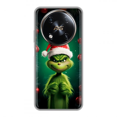 Дизайнерский силиконовый чехол для Itel RS4 Гринч Новый год Рождество