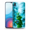 Дизайнерский пластиковый чехол для Vivo V11 Новый год гринч