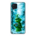 Дизайнерский силиконовый чехол для Samsung Galaxy A22 Новый год гринч