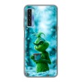 Дизайнерский силиконовый чехол для TCL 20L Новый год гринч