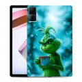 Дизайнерский силиконовый чехол для Xiaomi RedMi Pad Новый год гринч
