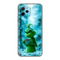 Дизайнерский пластиковый чехол для Huawei Nova Y61 Новый год гринч