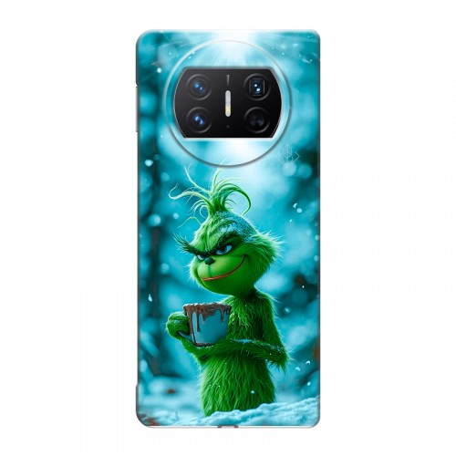 Дизайнерский пластиковый чехол для Huawei Mate X3 Новый год гринч