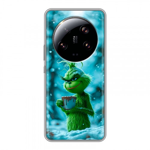 Дизайнерский пластиковый чехол для Xiaomi 13 Ultra Новый год гринч