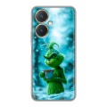 Дизайнерский силиконовый чехол для Vivo Y27 4G Новый год гринч
