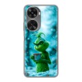 Дизайнерский силиконовый чехол для Huawei Nova 11 SE Новый год гринч