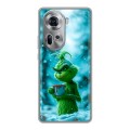 Дизайнерский пластиковый чехол для OPPO Reno 11 Новый год гринч