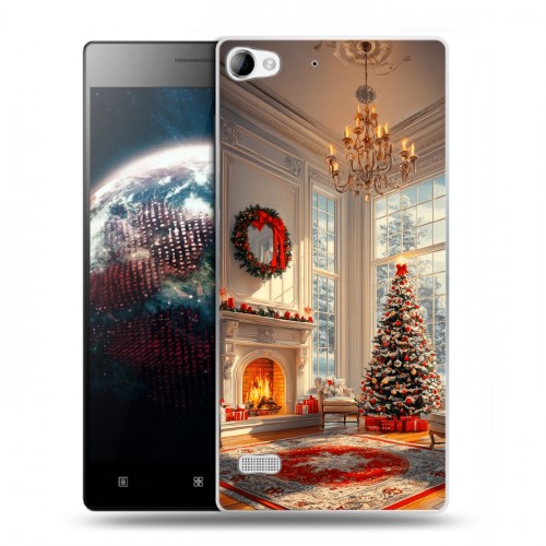 Дизайнерский пластиковый чехол для Lenovo Vibe X2 Новый год