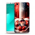 Дизайнерский пластиковый чехол для OPPO A83 Новый год