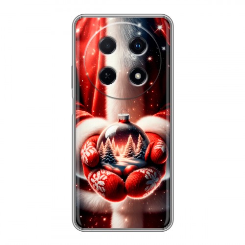 Дизайнерский пластиковый чехол для Huawei Nova 12i Новый год