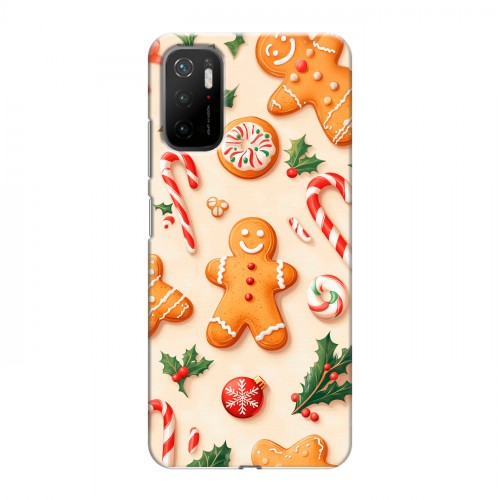 Дизайнерский силиконовый чехол для Xiaomi Poco M3 Pro Новый год