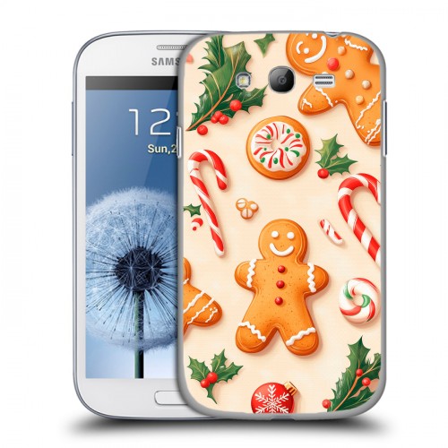Дизайнерский пластиковый чехол для Samsung Galaxy Grand Новый год