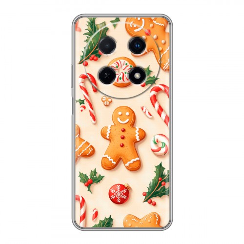 Дизайнерский пластиковый чехол для Huawei Nova 12i Новый год