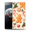 Дизайнерский пластиковый чехол для Lenovo Vibe X2 Новый год