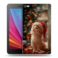 Дизайнерский силиконовый чехол для Huawei MediaPad T2 7.0 Pro Новый год
