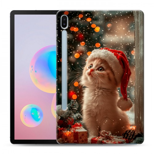 Дизайнерский силиконовый чехол для Samsung Galaxy Tab S6 Новый год